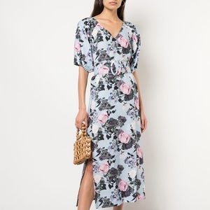 Nicholas Floral Kaftan Dress